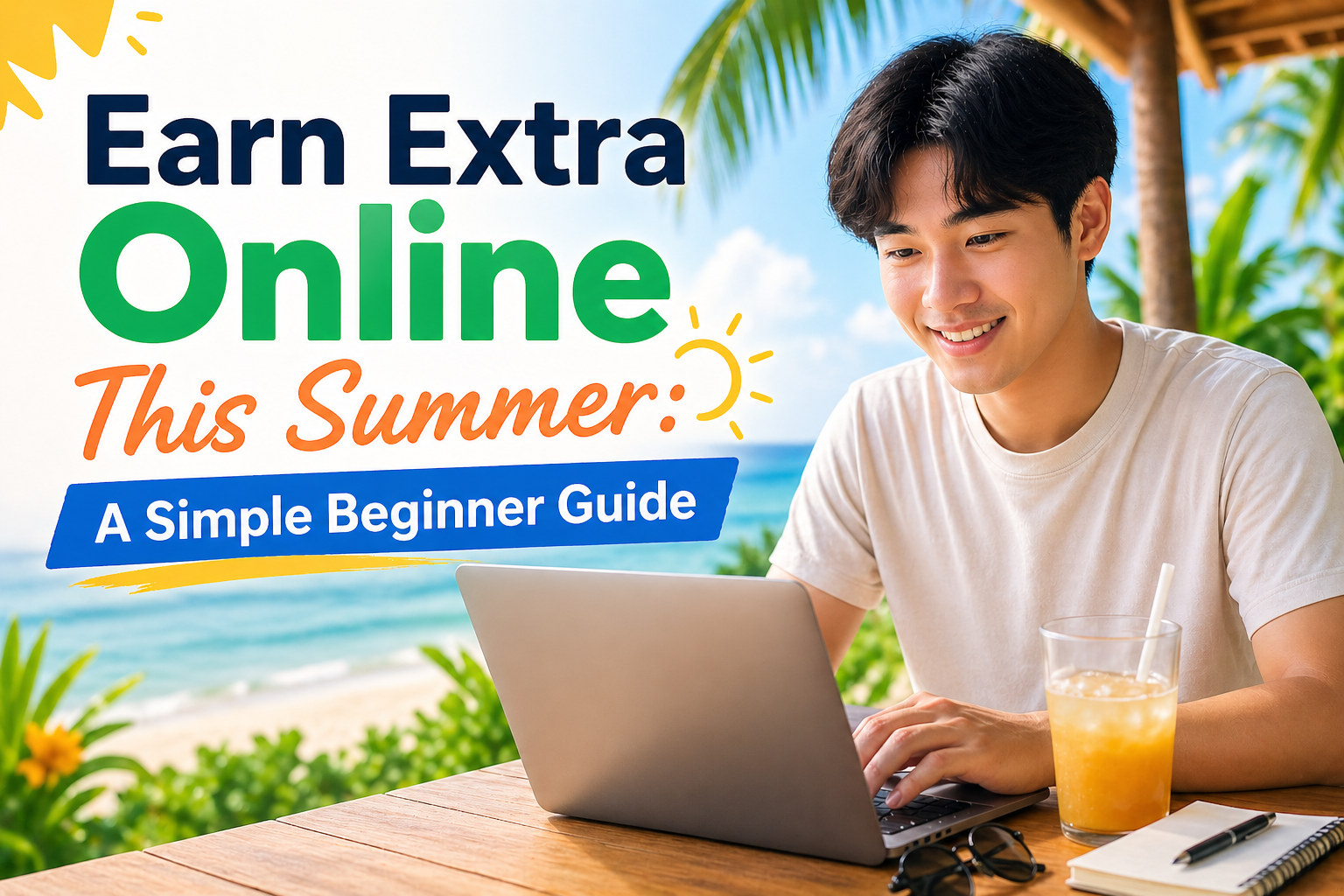 Earn Extra Online This Summer: A Simple Beginner Guide