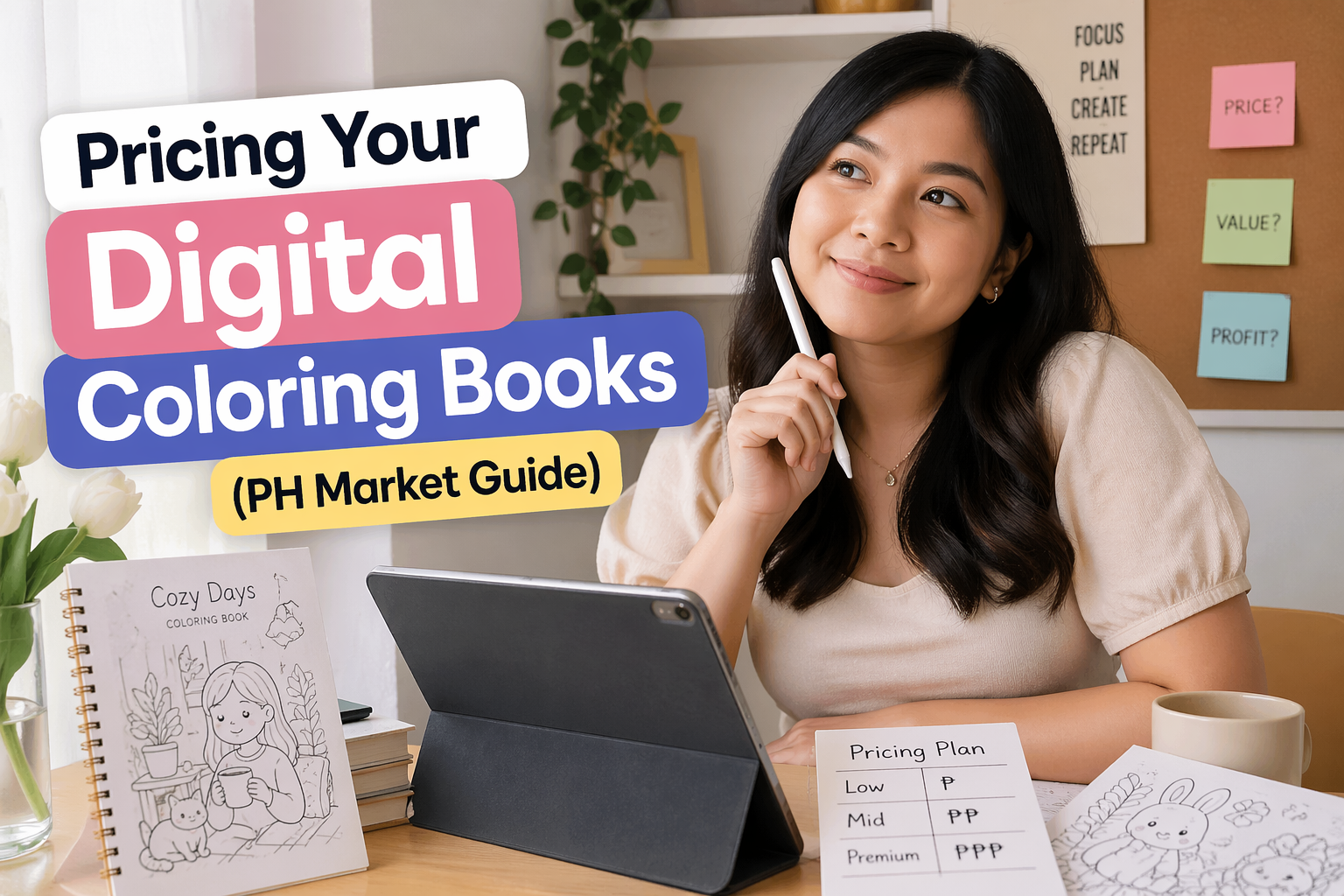 Pricing Your Digital Coloring Books (PH Market Guide)
